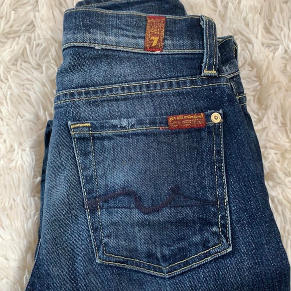 🦋7 for all mankind skinny jeans - Picture 4 of 6